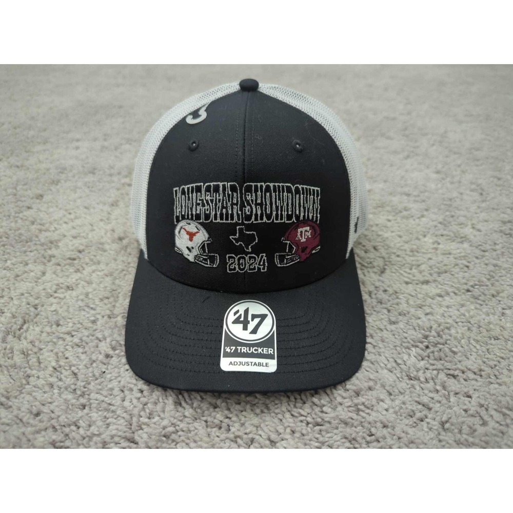 Lonestar Showdown Cap Mens OS NCAA 47 Longhorns vs A&M Aggies 2024 Made in Macau